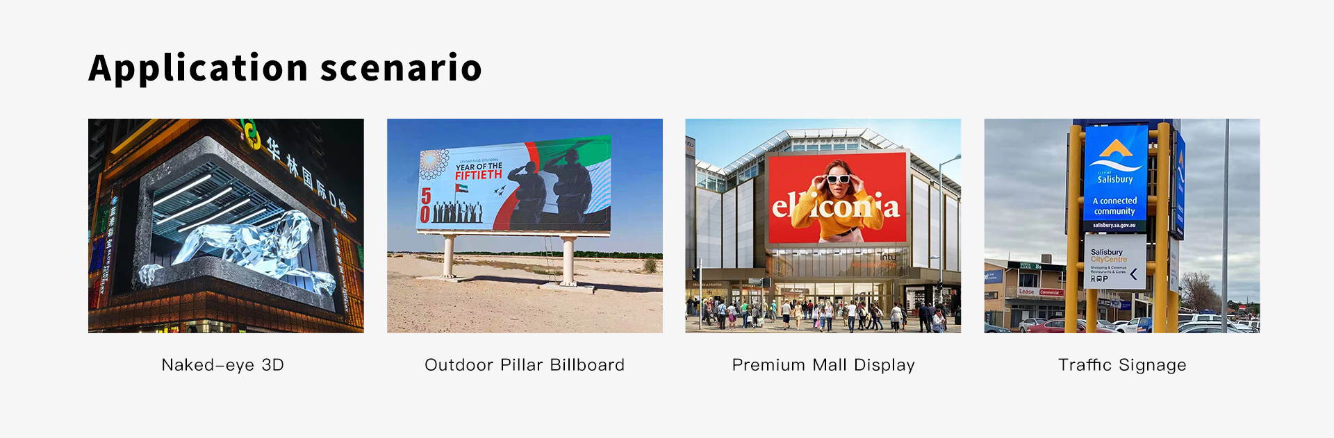 Outdoor LED Display Screen DOOH Solution Application Scenario