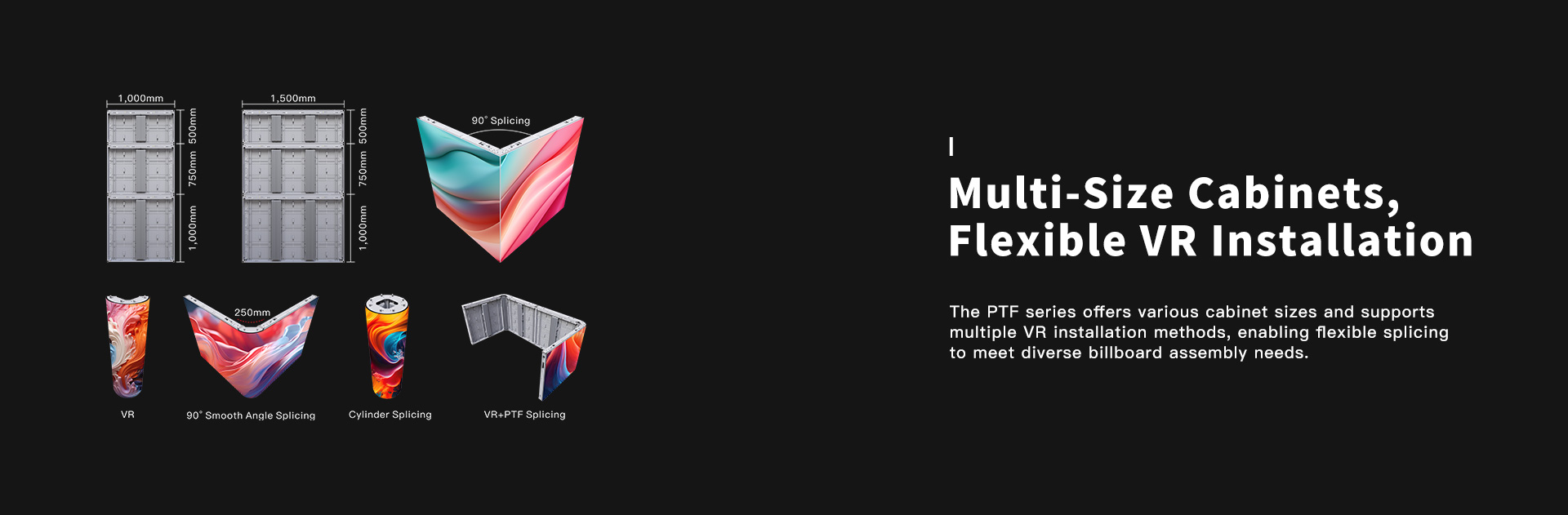 Outdoor LED Display Solution with Flexible VR Installation