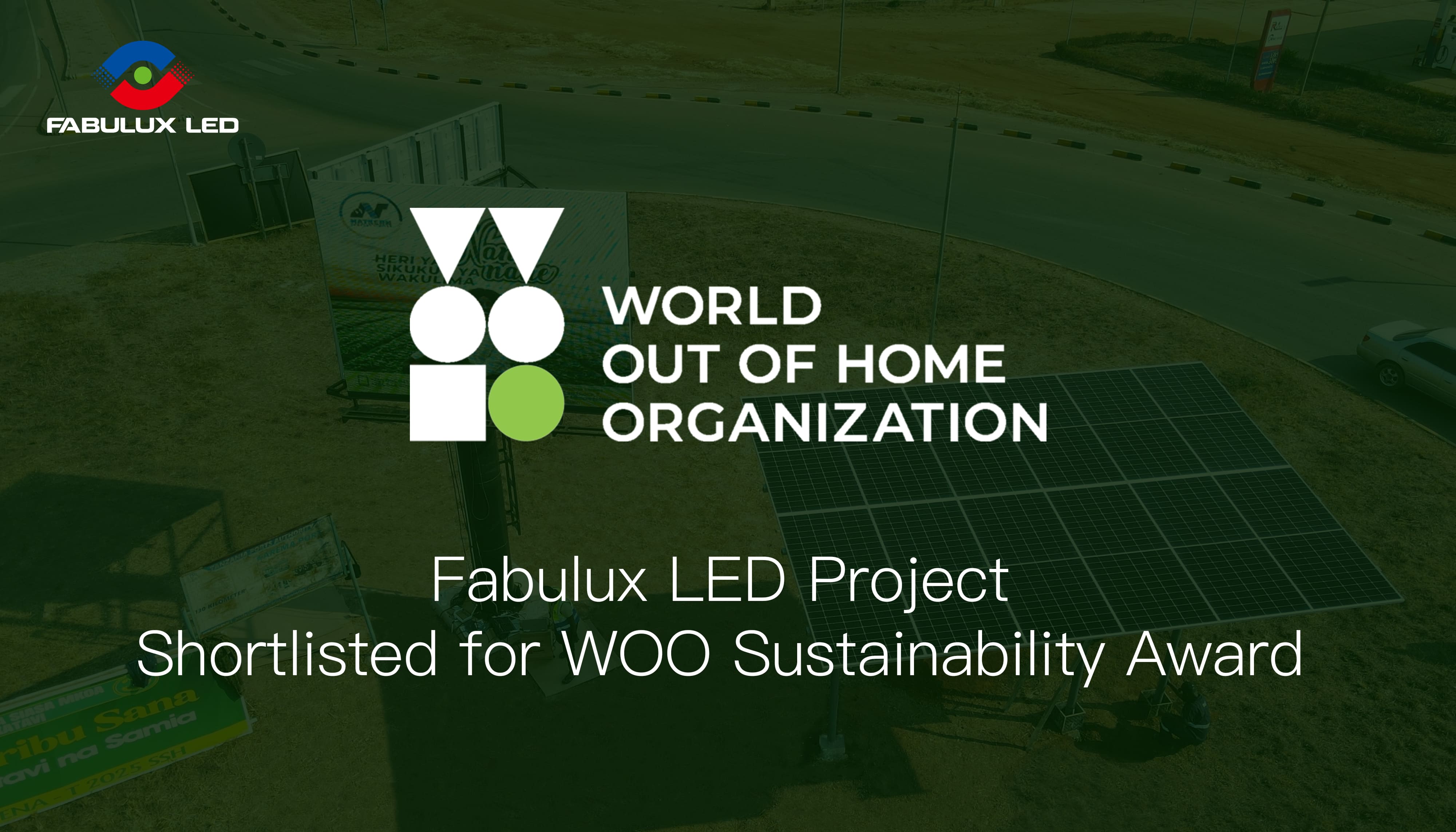 Outdoor LED Screen for Off grid solar project in east Africa
