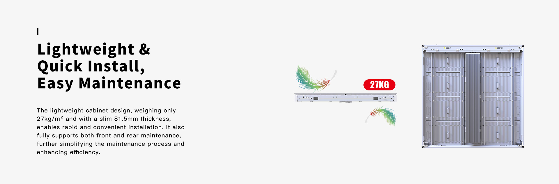 lightweight led display 