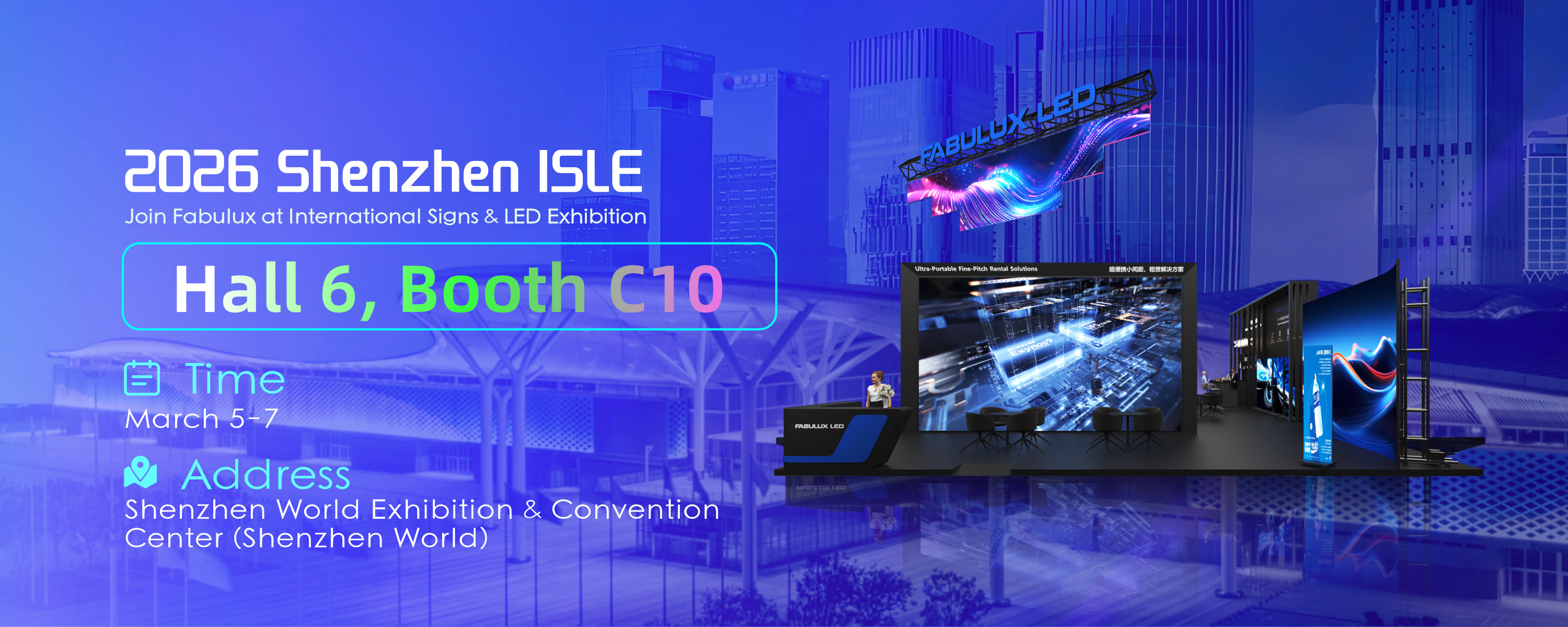 ISLE 2026 |  Join Fabulux LED  at Booth Hall 6 Booth C10