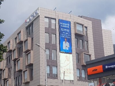 Colombia (Bogota) outdoor screen