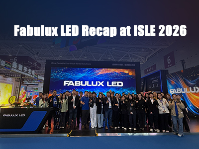 Recap | Fabulux LED at ISLE 2026 – Full-Scenario Display Solutions