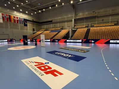 Indoor Sports Display Solution Arena Pro Series at Åsane Arena, Norway