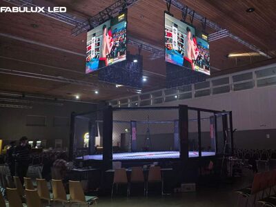 MMA Event Rental Display Solution with Master Series in Switzerland