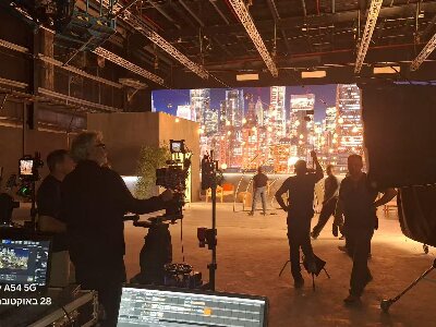 High-end advertising studio shooting in Israel